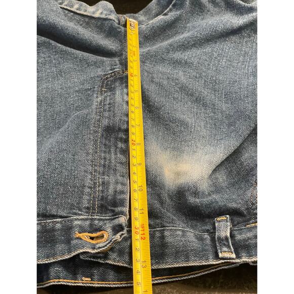 Wrangler Men's distressed denim blue jeans 40 x 32 - Picture 5 of 12